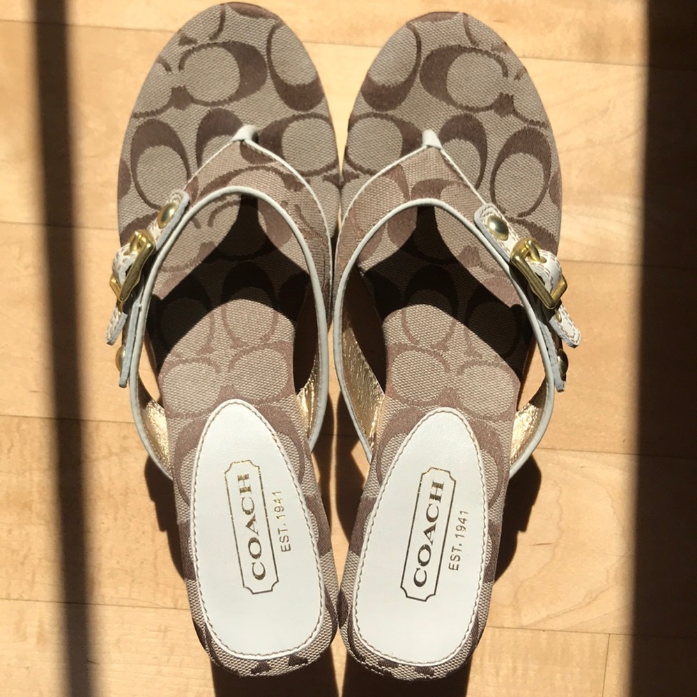COACH Sandals LIKE NEW